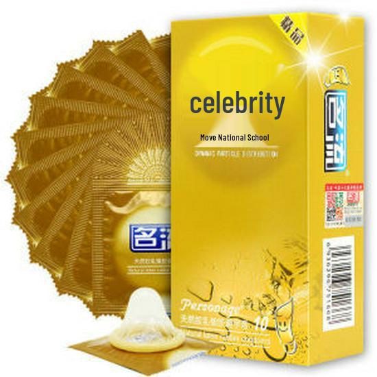 Mingliu Ultra-Thin 002 Dotted Ribbed Condoms - 10 Pack