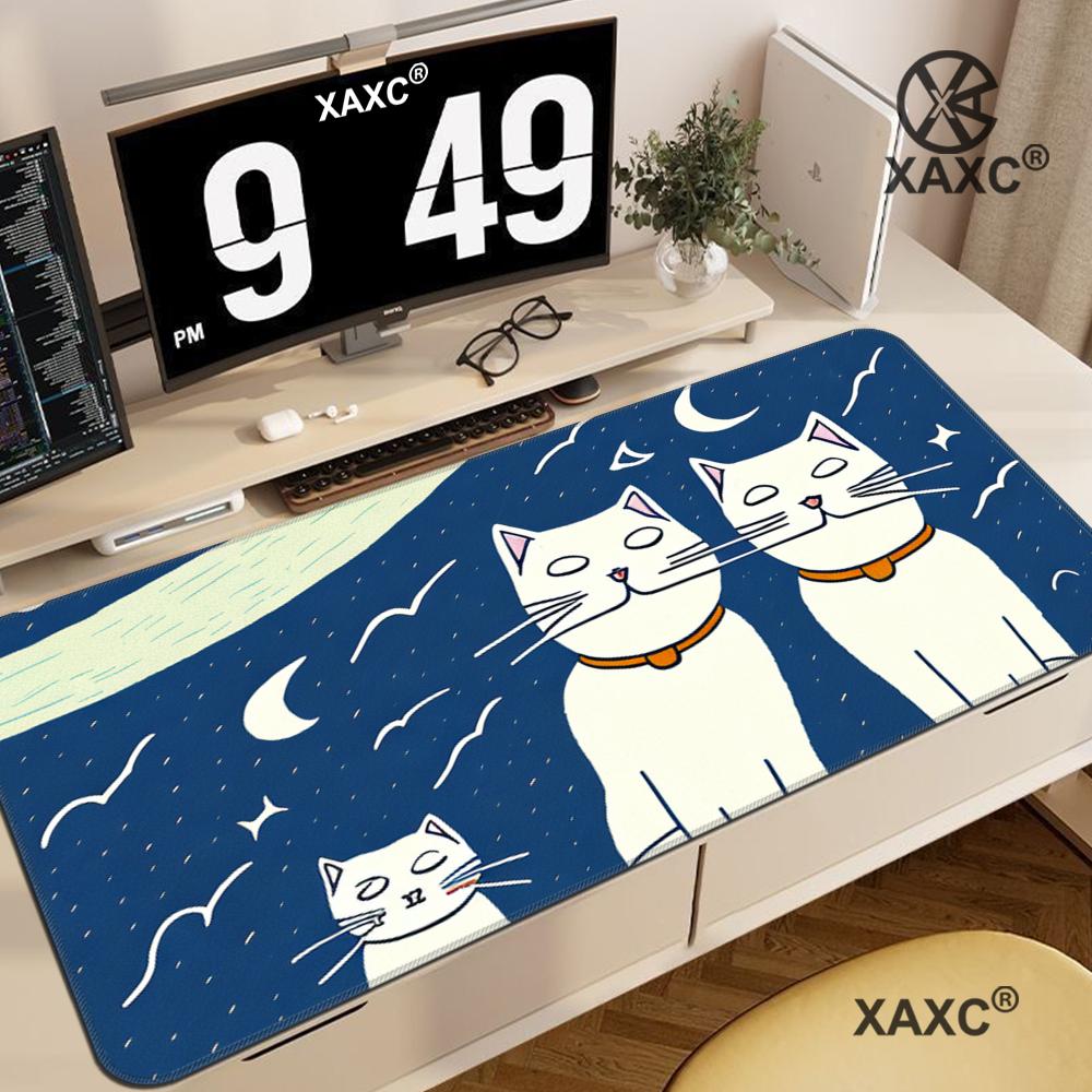 Pink Kawaii ESports Gaming Mouse Pad NonSlip Durable Stitched Edge Desk Mat for Office And Gaming 400x800x2mm