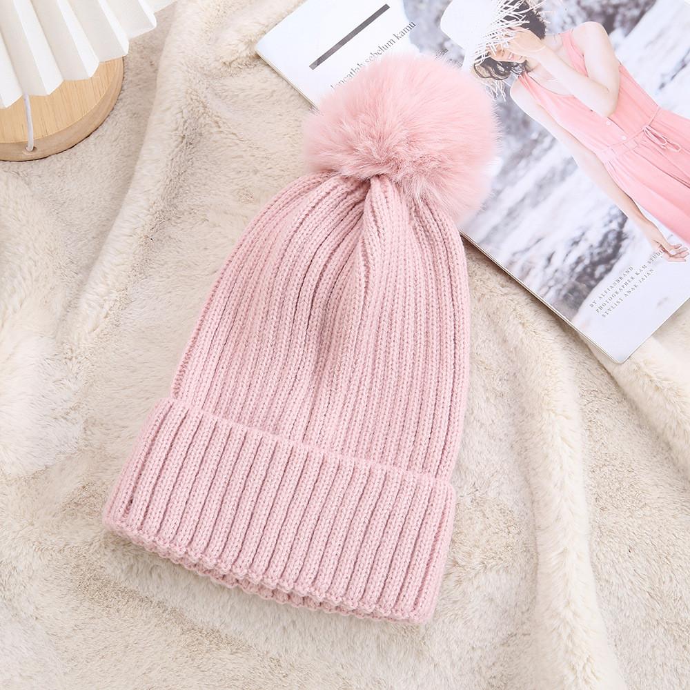 

Geometric Patterned Wool Beanie With Sunblock And Windproof Features For All Seasons розовый