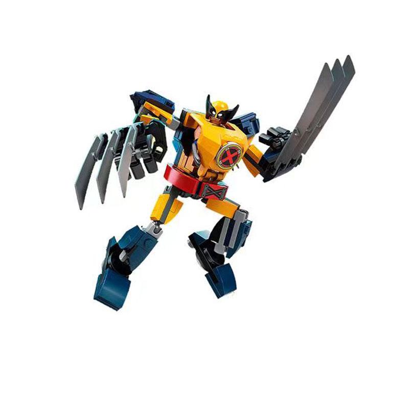 76270 76302 Superhero Blocks Avengers Thor Iron Man Thanos Build Fitting Action Figurine Toy Building Blocks Model Ornament