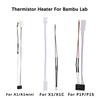 Heizpatrone für Bambu Lab A1 A1mini P1P P1S X1 X1C Thermistor + Keramikkartuschenheizer für Bambu Hotend 3D-Drucker Teile