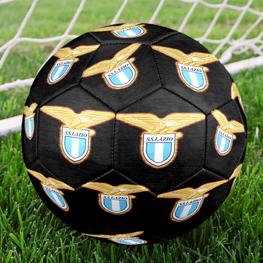 Lazio Football Crest Size 5 Soccer Balls, Anti-Slip, Protective Football, Outdoor Sport, a Unique Gift Suitable for him/her, Birthdays