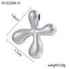 CARLIDANA Hot Sale Stainless Steel Capital Letter Alphabet Irregular Bubble Initial Pendant Charms For DIY Jewelry Necklace