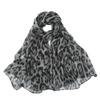 WTEMPO 1PC Outdoor Travel Sunscreen Gauze Scarves Classic Windproof Cold-proof Leopard Printed Scarf Shawls
