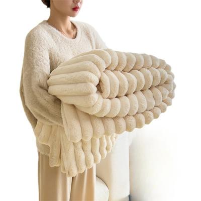 Imitation Rabbit Plush Blanket