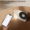 Vintage Style Bluetooth Speaker Super Bass Retro Speaker Creative Design Clock Speaker  Desktop Use
