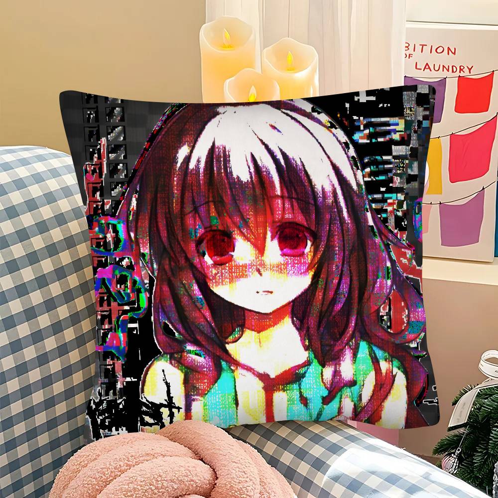 pc Goreshit Pillow Case Fashion Square Pillowcase Bedroom Sofa Room Ins Decoration Leisure
