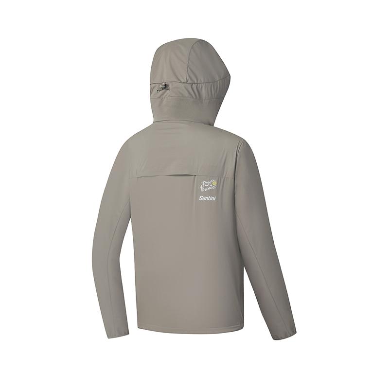 Fila Explorer Urban Athletics Series Windproof Warm Comfortable Outdoor Loose Hooded Windbreaker Men Outerwear A11M538704F-DK