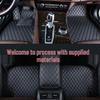 Umweltfreundliche wasserdichte Vollabdeckung Auto-Fußmatten - Innenraum- & Fußschutz