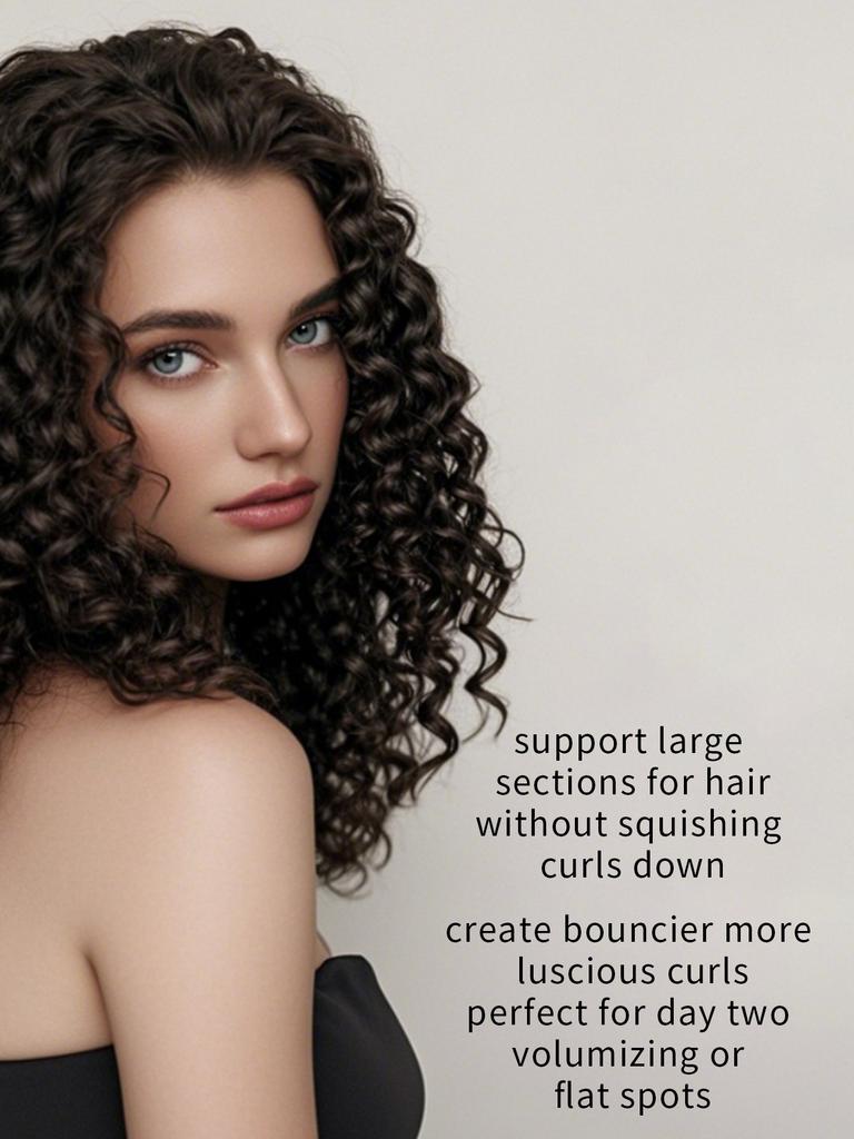 8Pcs Fashion Multicolor Fluffy Root Lifting Hair Clips,No Crease  Volume Curly Root Hairpin Lifting Clip for Natural Volume Curl