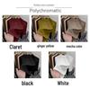 Chic High-Neck Slimming Mid-Sleeve Top (1/2 Piece) - Fashionable Natural Shoulders, Ideal for Spring/Autumn Layering, Body-Conscious Women's T-Shirt