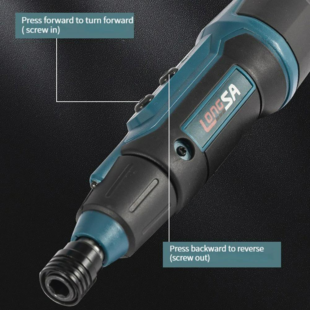 3.6V Electric Screw Driver USB Rechargeable Small Electric Power Screwdriver Set 200rpm/min 2Nm for Removing/Tightening Screws