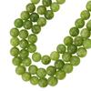 French Green Grape Agate Layered Choker Necklace for Women