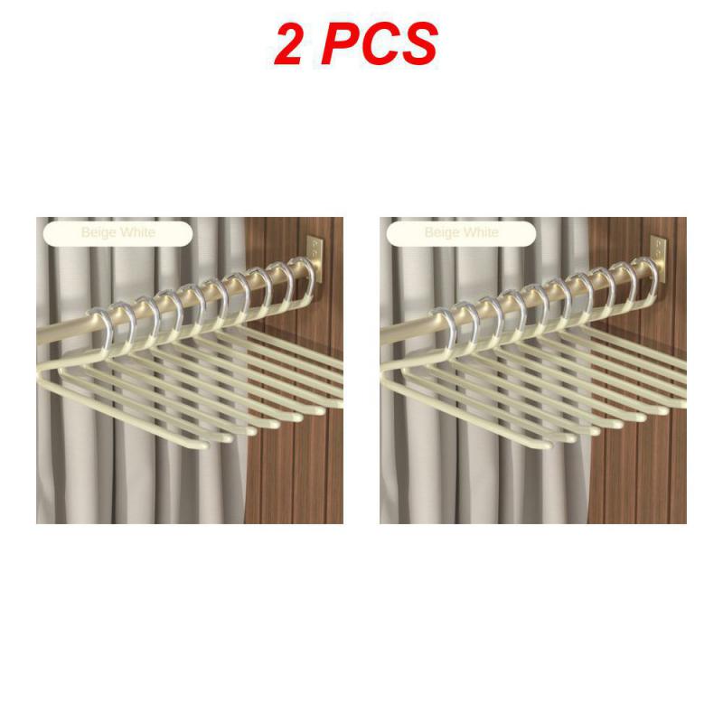 1/2/3PCS Coat Hanger Strong Toughness Strong And Sturdy Adult Hanger Non-toxic And Tasteless 35*11cm Trousers Hanger Clothing