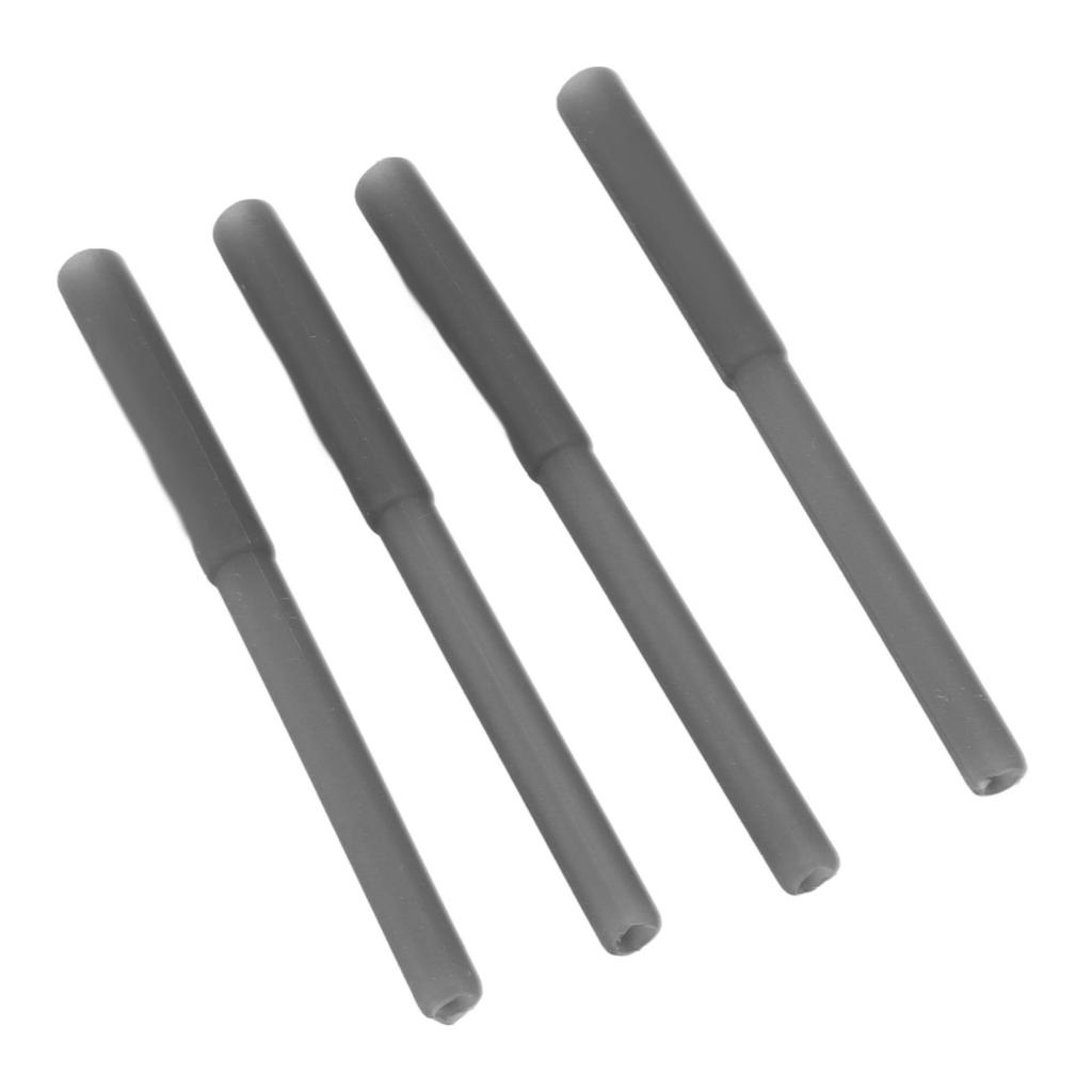 4 pçs Protetor de Perna de Fogareiro Aranha Mangas de Silicone para Fogareiro de Exterior Antiderrapante Capa de Perna Flexível para