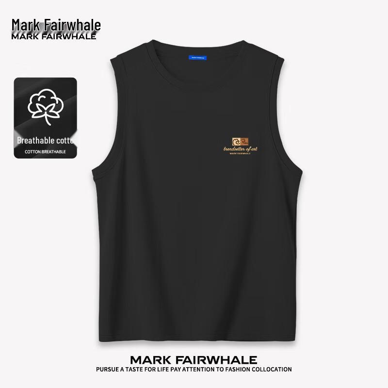 

Mark Fairwhale Мужская повседневная хлопковая майка большого веса L