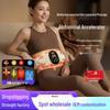 EMS Microcurrent Pulse Waist and Abdomen Heating Massager for Home Exercise and Shaping