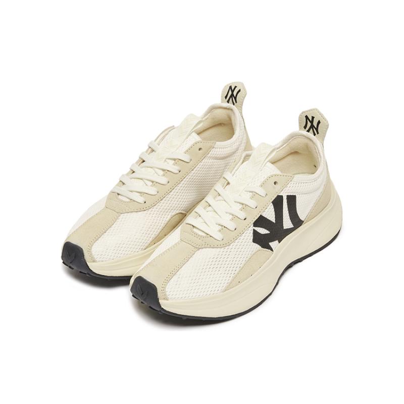 MLB Chunky Jogger Seamball Yankees 'Beige Black' Sneakers 3ASXXB21N-50IVS