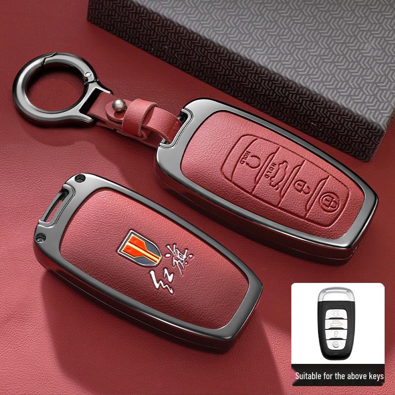 Hongqi H5/E-HS9 Car Key Case: Drop-proof, Stylish, Unisex Protection Shell.