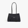 Horizontal Shopper Bag   000 Black Js Izzie