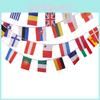 Multikulturelle Party Hängedeko 50-100 Stück Flaggen verschiedener gemischter Länder