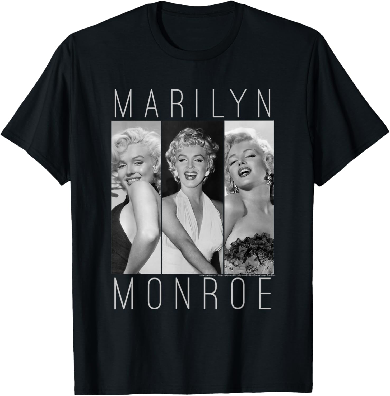 Marilyn Monroe Set of 3 Styles T-Shirt S разноцветный