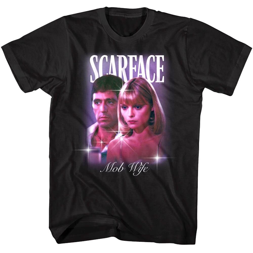 Scarface Elvira Mob Wife Men T Shirt L