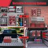Metal Mounting Plate Half Width for Packouts Toolboxes, Mounting Plate Wall or Floor Mount Tool Storage and Organizatio