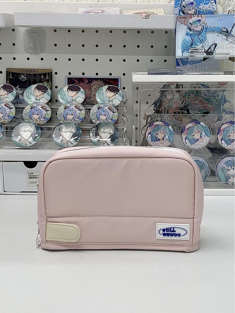 Anime Multifunctional Large Capacity Pencil Case & Badge Holder