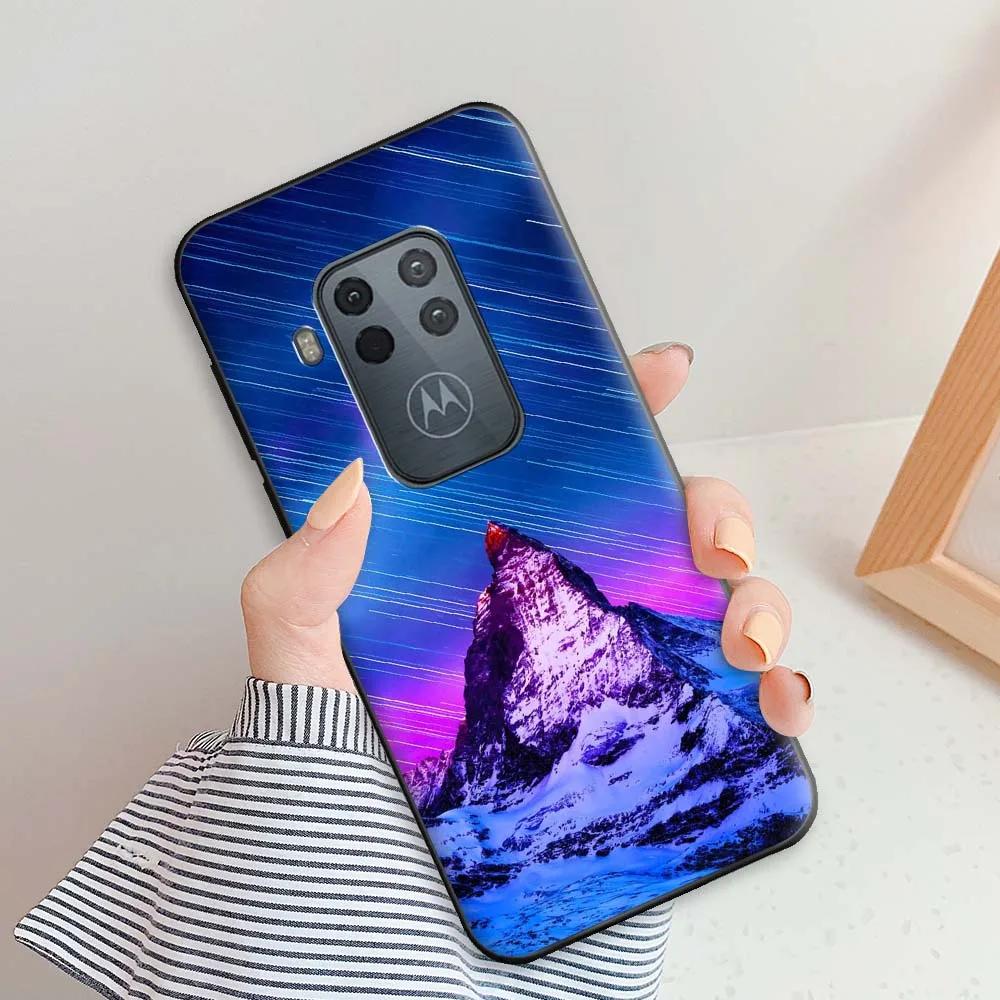 For Moto One Pro Case Moto One Zoom Matte Silicone For Motorola For Moto One Zoom Case Cover Fashion TPU Protective Back Cover