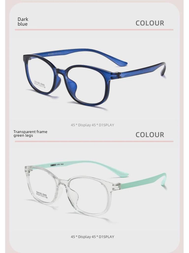 Danyang Ultra-Light TR90 Myopia Glasses for Small Faces - Unisex Youth Frame X21041R