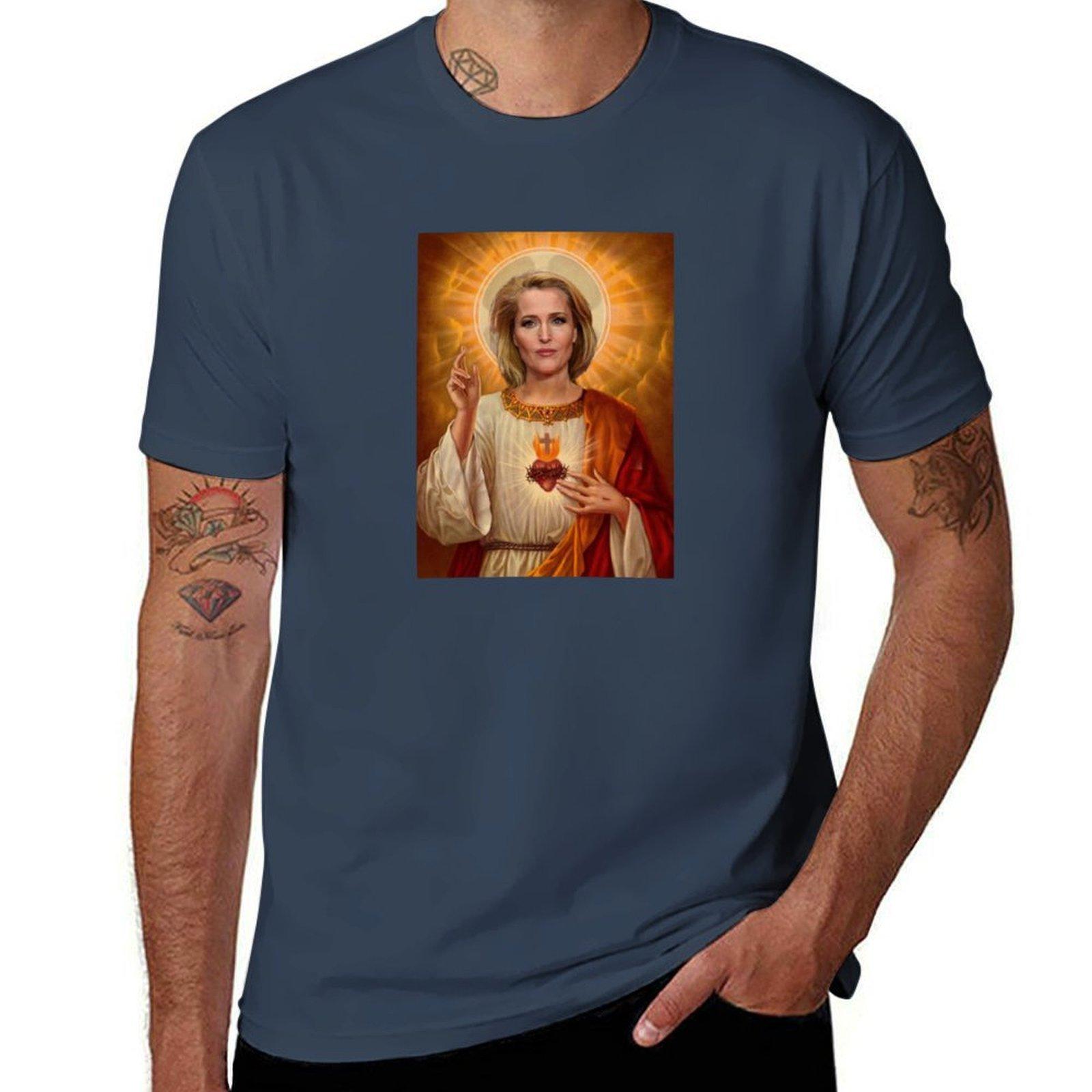 Jesus Gillian Anderson Tshirt Basic Comfort Fit Tshirt For Unisex S