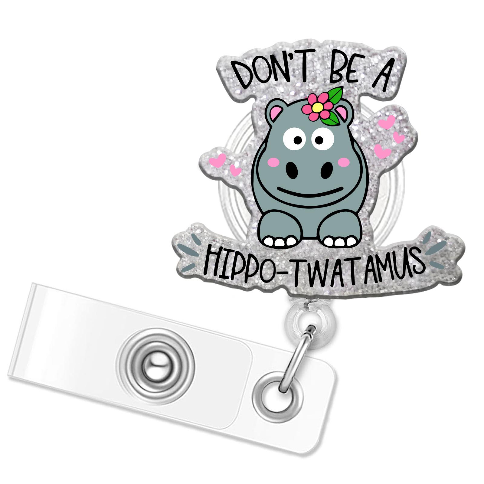

1PCS Cartoon Pull Badge Nurse Cute Animals Name Badge Reel Clip Retractable Badge Holder Doctor School Student Office ID Card