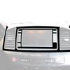 For Mitsubishi Lancer EVO X MR 2008-2015 Car Accessories Plastic Piano Black Interior Navigation Display Trim Sticker Decoration