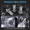 MAXGTRS 30000LM H4 LED 9003 HB2 Headlights High and Low Beam with Fan Wireless 110W Car Headlamp 12V