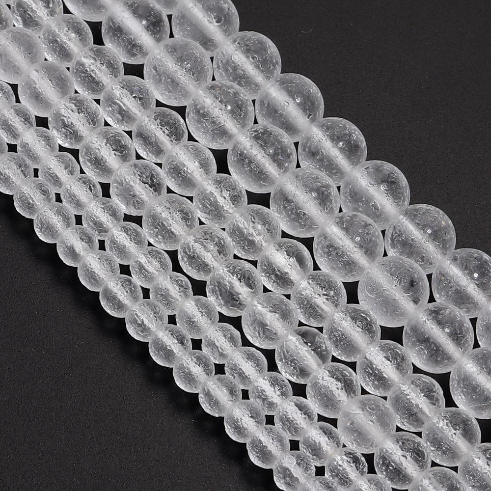 35-60pcs/lot Round Meteorite Shaped Lampwork Beads Matte Czech Glass Beads For Jewelry Making DIY Bracelet Necklace Accessories