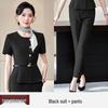 Women's High-End Workwear Set: Elegant Jewelry Store/Hotel Reception Attire