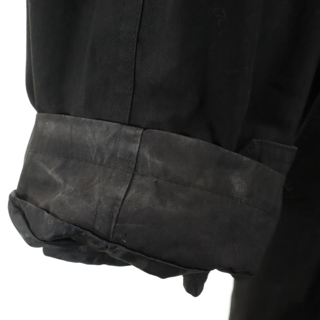 LONDON FOG Long coat 36R Black series liner Men's Used