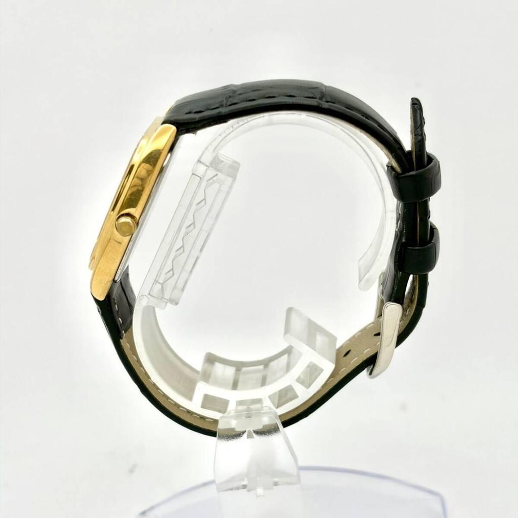 [New Battery] SEIKO Men's Watch Gold Hexagonal 6431-5100 1D0816 New Belt