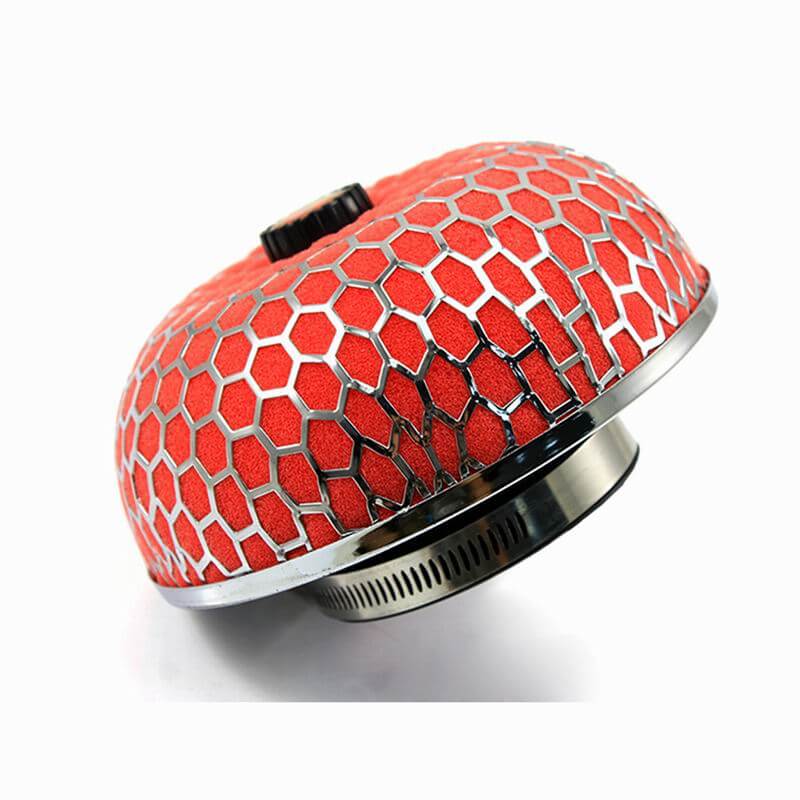 Universal 76mm Air Filter High Flow Air Purifier Mushroom Head Washable Cleaner Car Cold Air Intake Auto Professional Parts