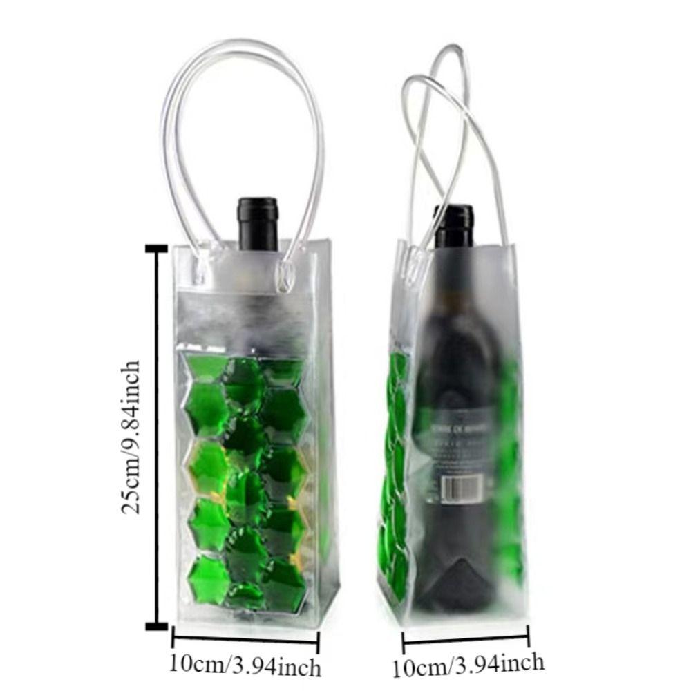 Isolierte Weinflaschenkühltasche Tragbare Rotwein-Handtasche Bier-Eiskühltasche Picknick