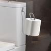 1PC Stainless Steel Toilet Paper Holder Wall Mounted Bathroom Tissue Roll Dispenser Kitchen Towel Garbage Bag hanging Rack