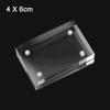 Acrylic Photo Frame Decor Display Stand Double-sided Home Replacement Spare Thick Transparent Ornament Picture