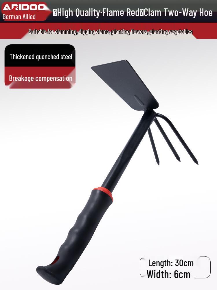 Tide-Chasing Tool Kit: Children's and Adults' Seaside Sand and Clam Digging Set with Shovel and Clips