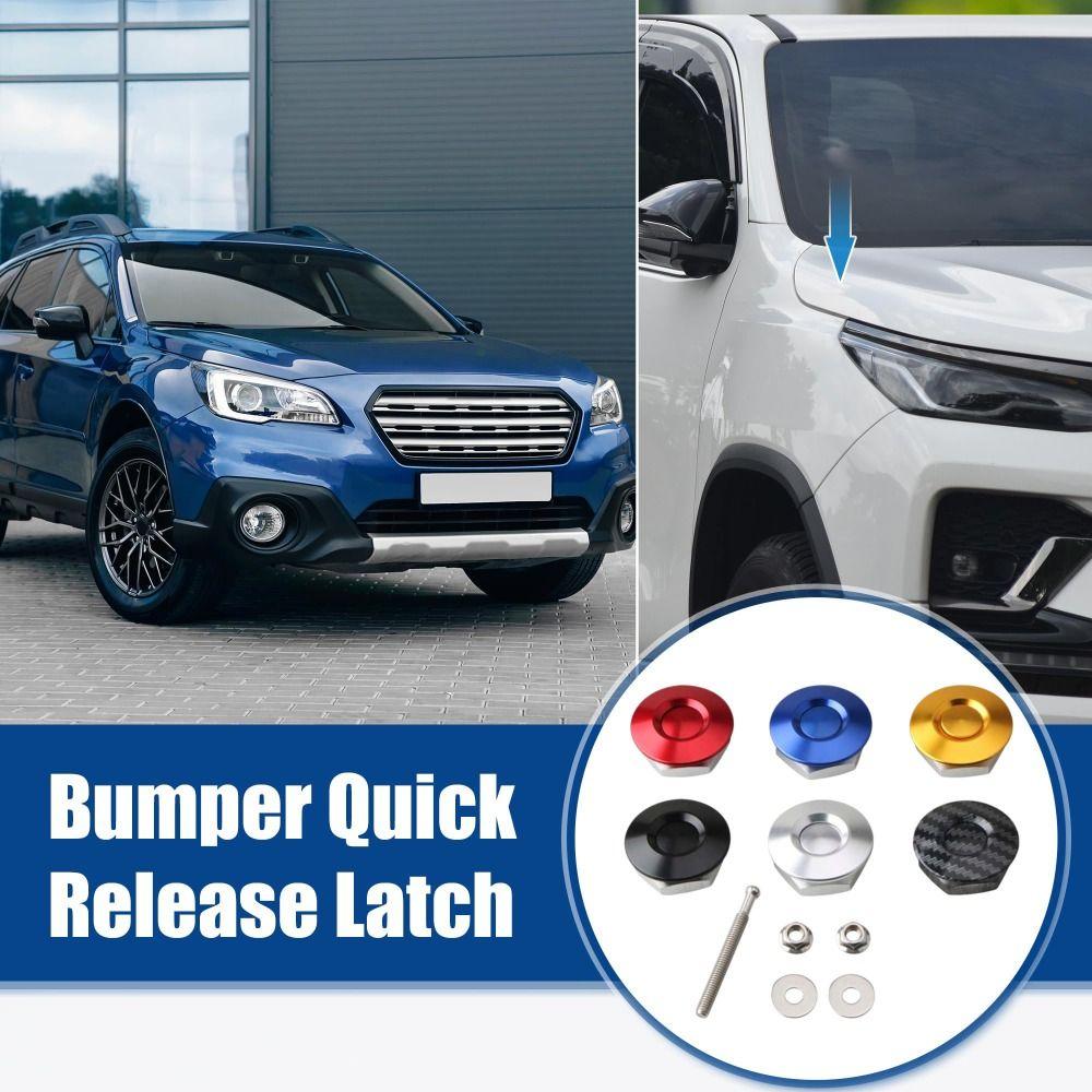 Aluminum Zinc Zinc Alloy Quick Release Fasteners 25mm Mini Size Push Button Lock Billet Hood Lock  Car Tuning