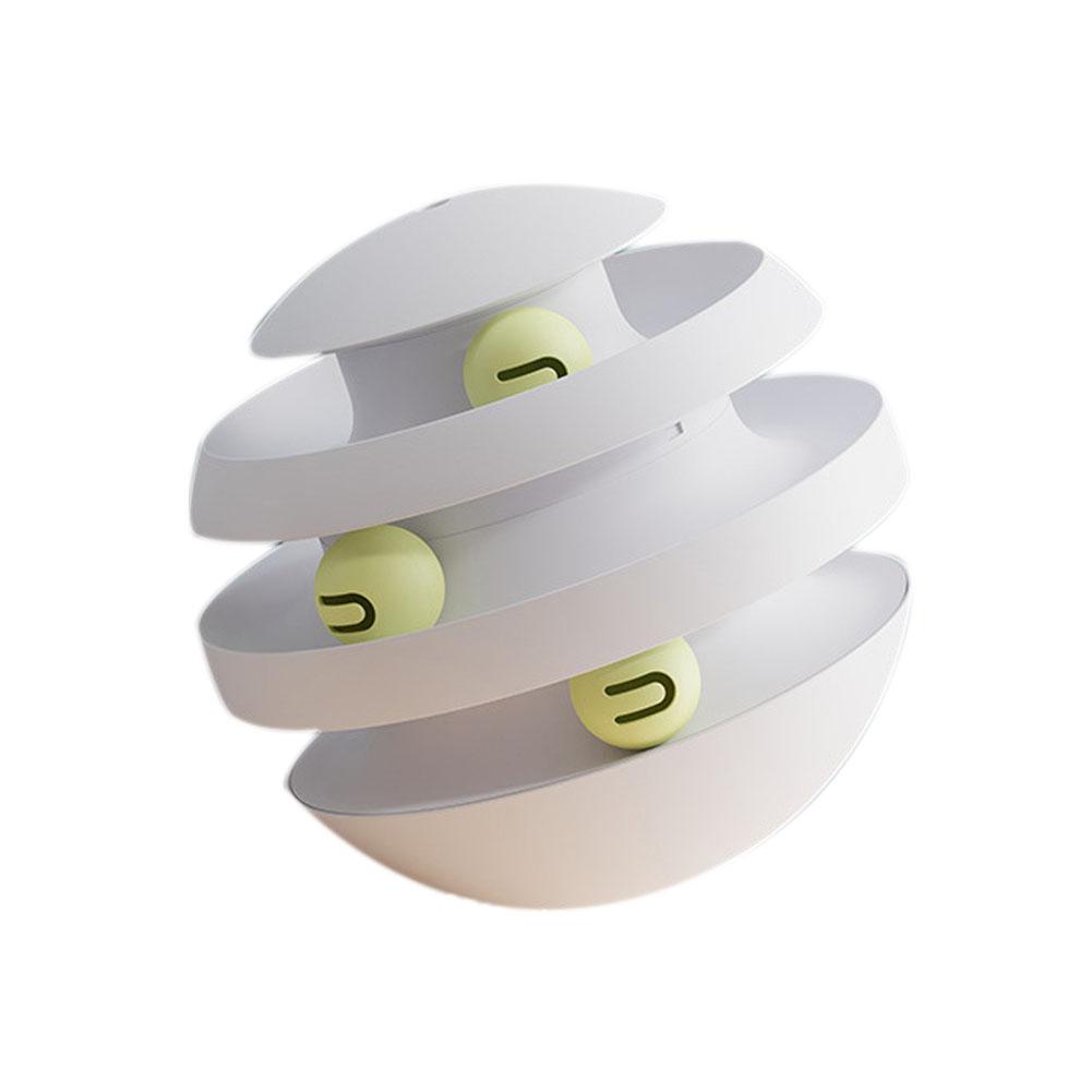 Pet Cat Tower Turntable Ball Funny Cat Toy Tumbler Supplies Anti-suffocation Cat Pet Stick Toy Climbing Frame Sports Cat A1B9