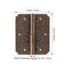 2pcs Decorative Furniture Hinges Vintage Cabinet Hinges Cupboard Door Hinges  Wooden Boxes