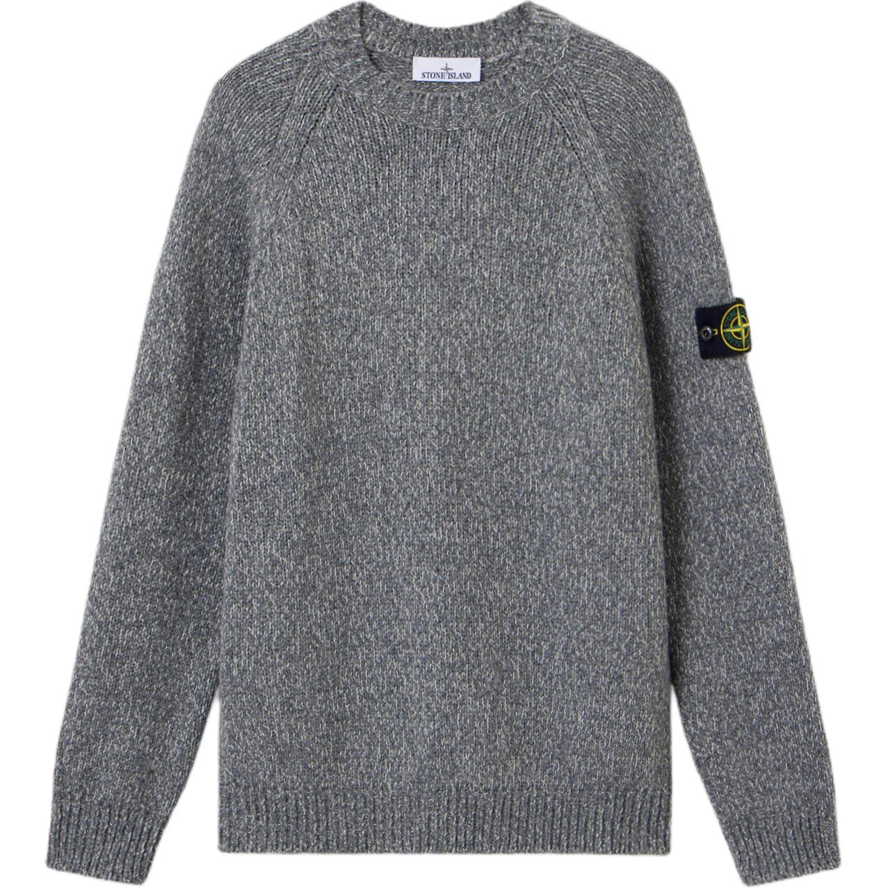 

Stone Island Long Sleeve Solid Color Pullover Crew Neck Sweater Men sweater K2S155100050S00N1-V0M6B