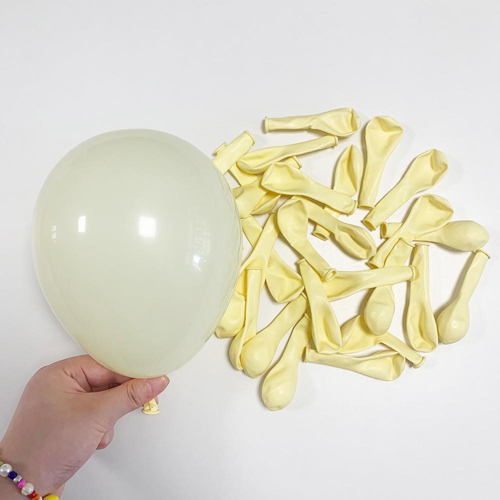 Pastel Balloon Baby Blue Pink Retro Skin White Sand Ballon Birthday Party Blue Globos Cocoa Khaki Wedding Baby Shower Decoration