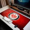 Flaming Heart Frankfurt Emblem   Mouse pad Office Desk Mat, Gaming Mouse Pad Mousepad, keyboard pad,Heavy-Duty Non-Slip Rubber Backing, Gift